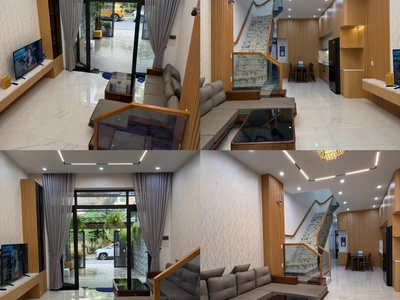 Cần bán siêu phẩm hoa hậu đón tết 2026 nhà 3 tầng mới xây đường nơ trang long hải châu - sổ đỏ 2