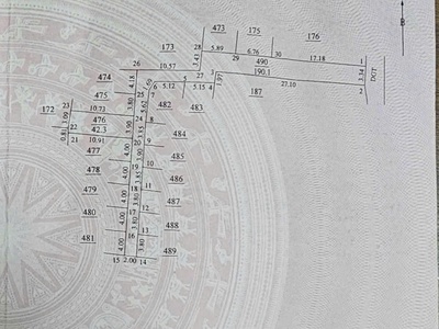 Đứa em cần bán 42.3m đất thọ an, đan phượng. gần tỉnh lộ 417, điểm xe bus 0