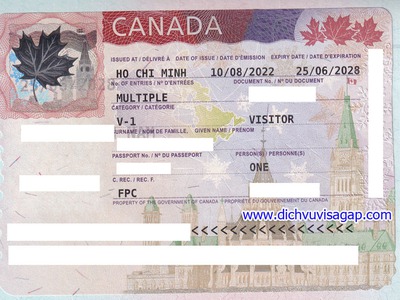 Dịch vụ làm visa Canada diện du lịch, công tác, thăm thân 0