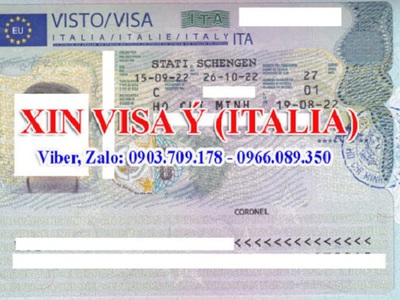 Dịch vụ làm visa Ý  italia Visa  tại TPHCM nhanh và tỷ lệ đậu cao 0
