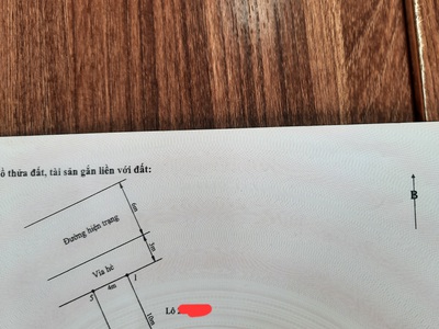 Lô tdc tràng cát đẹp ko tỳ vết 40m2 hướng tây tt áp góc cạnh vườn hoa 0