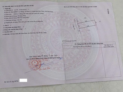 Chính chủ bán gấp lô đất biển nhơn lý, tp. quy nhơn 2