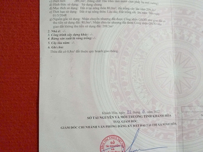 Đất chính chủ - giá tốt - vị trí đẹp tại thôn 2, ninh sơn, thị xã ninh hòa, tỉnh khánh hòa 2