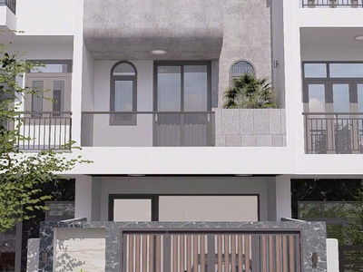 Bán giá nguyên căn gói 5 mỹ gia, hướng  tây nam - 4 pn, 5 wc - nhà đang hoàn thiện - lô sạch 4