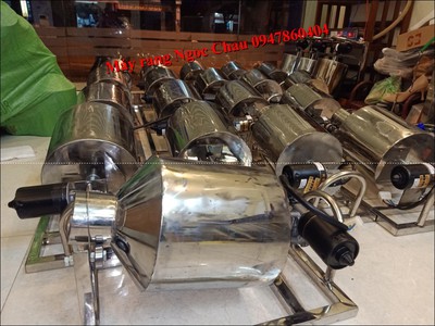 Máy rang cà phê Inox Ngọc Châu 1,5kg 3