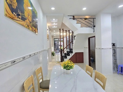 Mã lò - bình tân nhà 3 tầng mới đẹp hẻm 6m xe hơi 65m nở hậu 4.95 tỷ tl 2