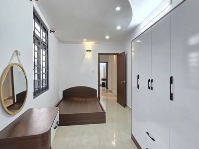 Mã lò - bình tân   nhà 3 tầng mới đẹp   hẻm 6m xe hơi   65m  nở hậu   4.95 tỷ tl 4