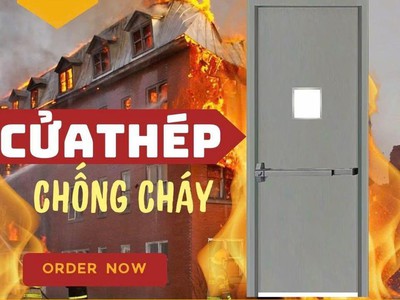 Cửa thép chống cháy 1