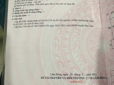 Bán Gấp Lô Đất Mặt Tiền, Hạ Giá Mạnh - cạnh Làng Pháp Bảo Lộc 6