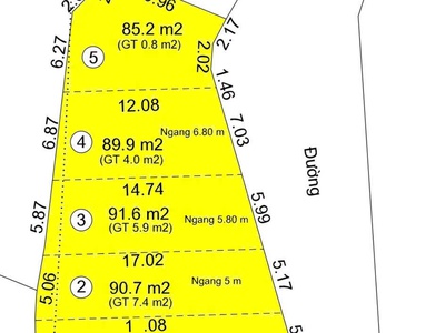 Bán đất full thổ đường ô tô   view sông đẹp tại vĩnh hiệp, nha trang   - vị trí vàng: mặt sau 0