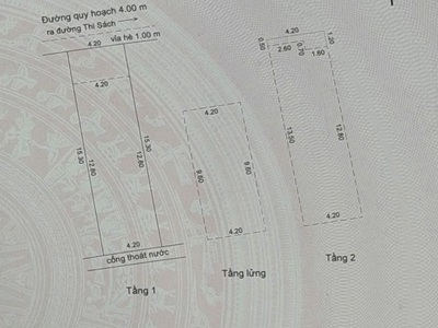 Nhà đường nhựa ô tô thi sách, 65m2, 3 tầng kiên cố, 6.x tỷ 3
