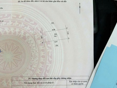 Chính chủ bán 34 m2 đất trâu quỳ, đường ô tô, giá chỉ 4.3 tỷ 0