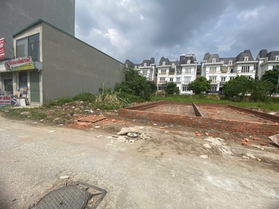 Bán đất dịch vụ trục chính thị trấn trôi hoài đức, hà nội 2