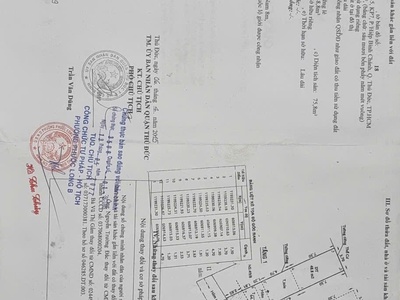 Bán nhà chính chủ   phường hiệp bình chánh, tp. thủ đức 1