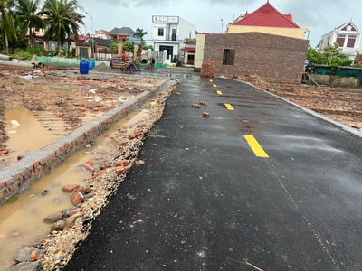 Bán 2 lô đất liền kề 68m2 45m2 vườn tạp, ngang 5m thuộc đoàn xá 2 kiến thuỵ hải phòng. 0