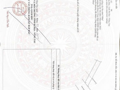 44m mặt tiền ql56 dài 200m- 400thổ cư tông 7528mv 2