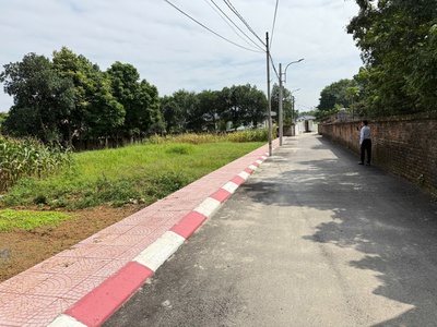 Chỉ 22 triệu/m2 bán lô đất hòa lạc mặt tiền 5m ô tô tránh sát 11 trường đại học 1