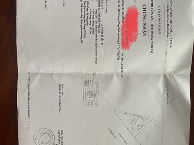 Chủ cần bán gấp lô đất mặt tiền 2/9 , đối diện gần bệnh viện mới vũng tàu -diện tích :10 32 0