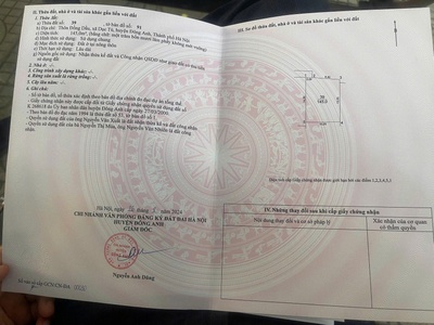 Chính chủ cần bán mảnh đất đẹp tại đồng dầu   dục tú, đông anh, hà nội 1