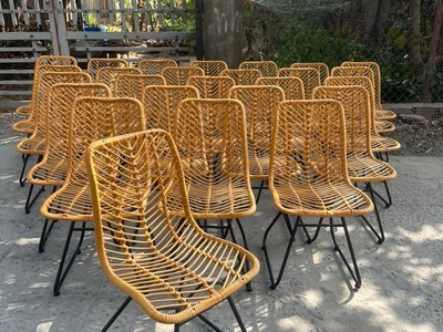 Ghế cafe mây nhựa giá rẻ 1