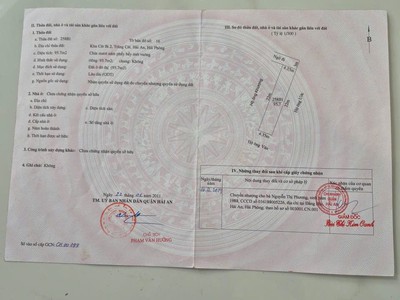Bán lô đất ngõ 38 đường Tràng Cát, Hải An 95,7m2 giá chỉ 20tr/m2 2