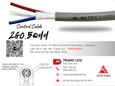 Cáp tín hiệu báo cháy 2x0.5 Đà Nẵng, Hà Nội, Hồ Chí Minh 2