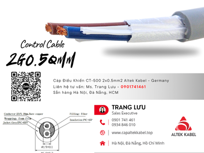 Cáp tín hiệu báo cháy 2x0.5 Đà Nẵng, Hà Nội, Hồ Chí Minh 3
