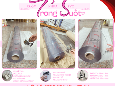 Xu hướng sử dụng cuộn nhựa PVC 2025 0