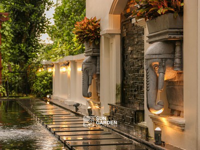 Vườn nhà đẹp Không gian xanh tối giản, thư giãn cho gia đình 1