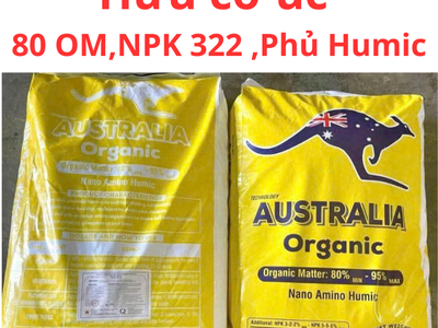 Phân bón hữu cơ viên nở nhập khẩu úc , bỉ , thái , nhật - giá nét tại kho 2