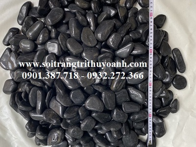 Sỏi đen bóng cấp cho công trình ở Phú Quốc 4