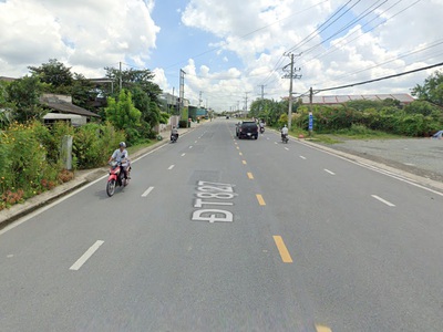 Đất mặt tiền nở hậu shr đ.14m 3400m2   dt827a long an sss 2