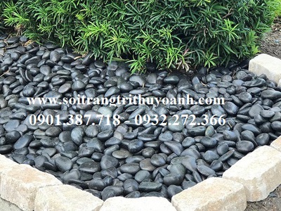 Sỏi đen bóng cấp cho công trình ở Vũng Tàu 7