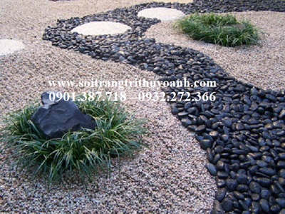 Sỏi đen bóng cấp cho công trình ở Vũng Tàu 9