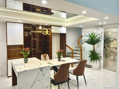 Siêu phẩm trường chinh 6 tầng thang máy full nội thất - 45m2 6 tầng mt 6m - giá 12,8 tỷ 1