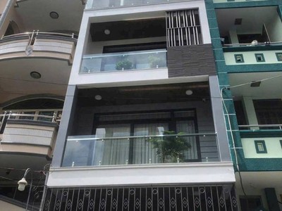 Nhà nguyên căn mặt tiền đường 30m khu dc an sương, 4.5 x 20m, 1 hầm, 4 tầng 0