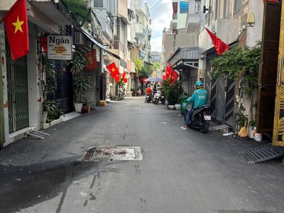 Bán nhà hẻm nguyễn hồng đào   p14, tân bình 4x21m - 3 tầng 1