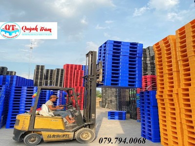 Pallet nhựa tại Bến Tre được sử dụng nhiều trong mùa nước nổi 3