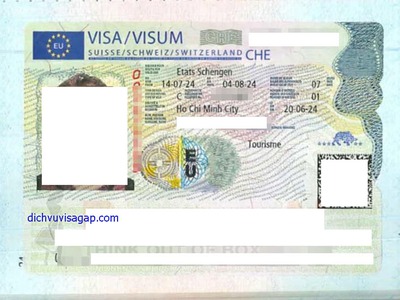 Dịch vụ làm visa Thụy Sĩ Switzerland Visa diện du lịch, công tác, thăm thân 0