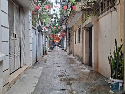 Bán 54M nguyễn an ninh tặng nhà ngõ thông ô tô 7 chỗ qua nhà hoàng mai 1