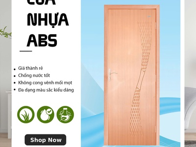 Cửa ABS Hàn Quốc Nhẹ Mà Chất, Đẹp Khó Cưỡng 0