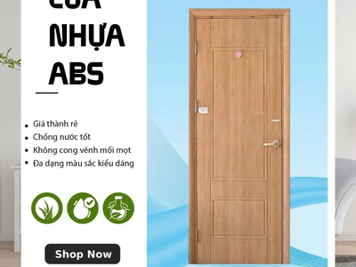 Cửa ABS Hàn Quốc Nhẹ Mà Chất, Đẹp Khó Cưỡng 1