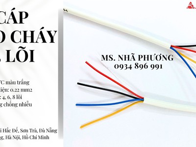 Cáp Tín Hiệu Báo Cháy   Altek Kabel, 4 Lõi 0.22 Mm2 0