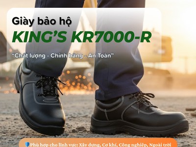 Giày bảo hộ chống trơn trượt King s KR7000-R 0