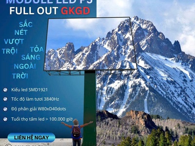 Module LED P5 Full Out GKGD Giải pháp hiển thị ngoài trời sắc nét, bền bỉ 2