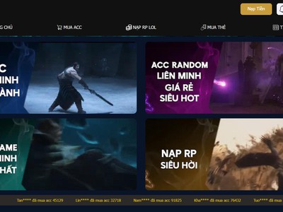 Mua acc Liên Minh Huyền Thoại   Xu hướng phổ biến trong cộng đồng game thủ hiện nay 0