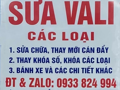 Sử chữa vali Uy tín, bảo hành tại Long Biên 0