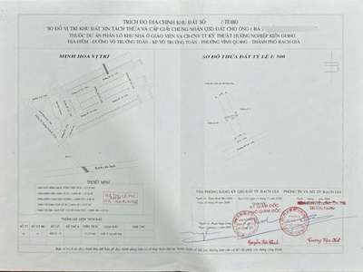 Bán đất khu giáo viên trường hướng nghiệp - đường võ trường toản p vĩnh quang cũ, p rạch giá, an 2