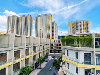 Nhà phố ngay làng đại học   mặt tiền đường thống nhất, phường đông hòa, tp. dĩ an, bình dương 2