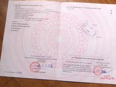 Cần bán 61,6m2 đất tại Đồng Quang, Đặng Cương, An Dương. 4